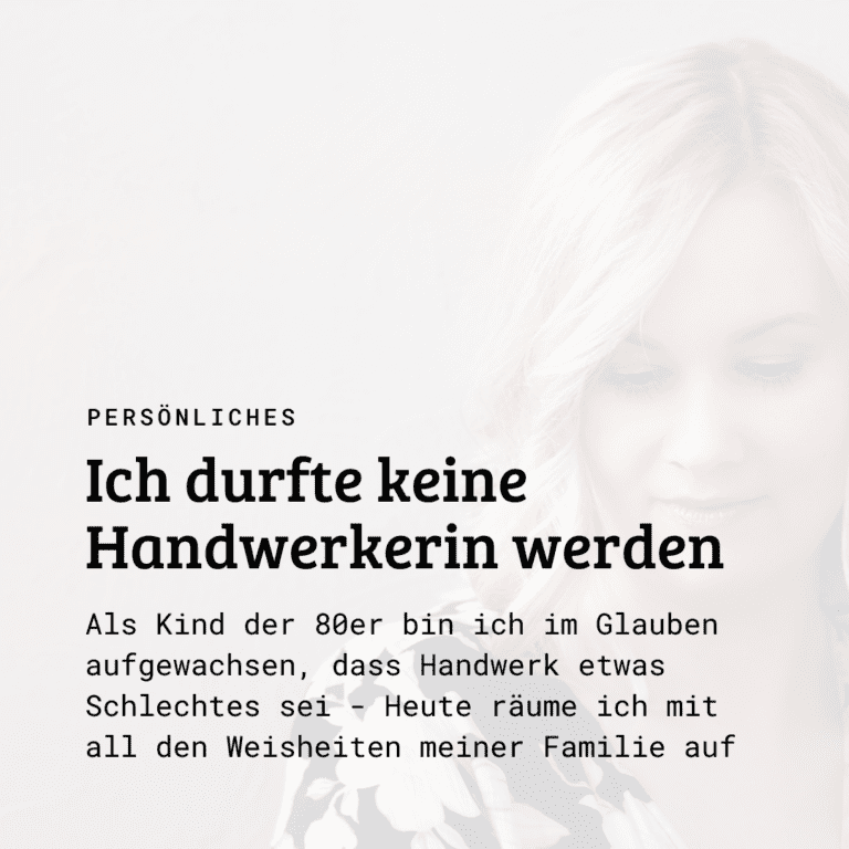 Keine Handwerkerin